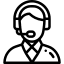 Kundenservice Support Icon