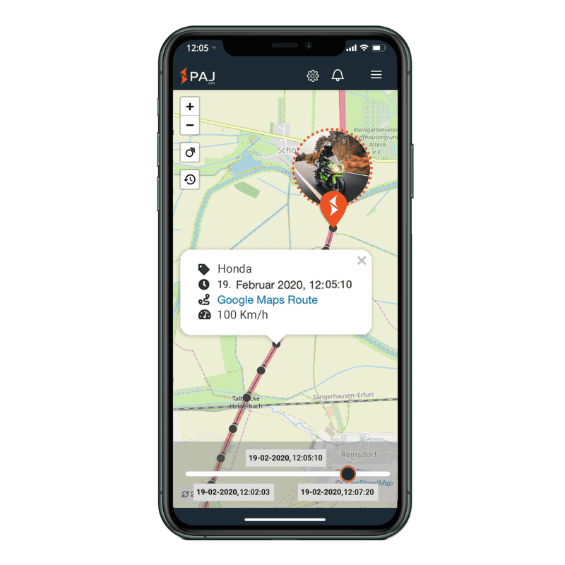 GPS Tracker Motorrad Welches ist das richtige Motorrad GPS? PAJ