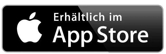 "Erhältlich im App Store" Logo