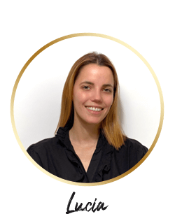 Team Footer nur Name Lucia - AG GPS Tracker Motorrad