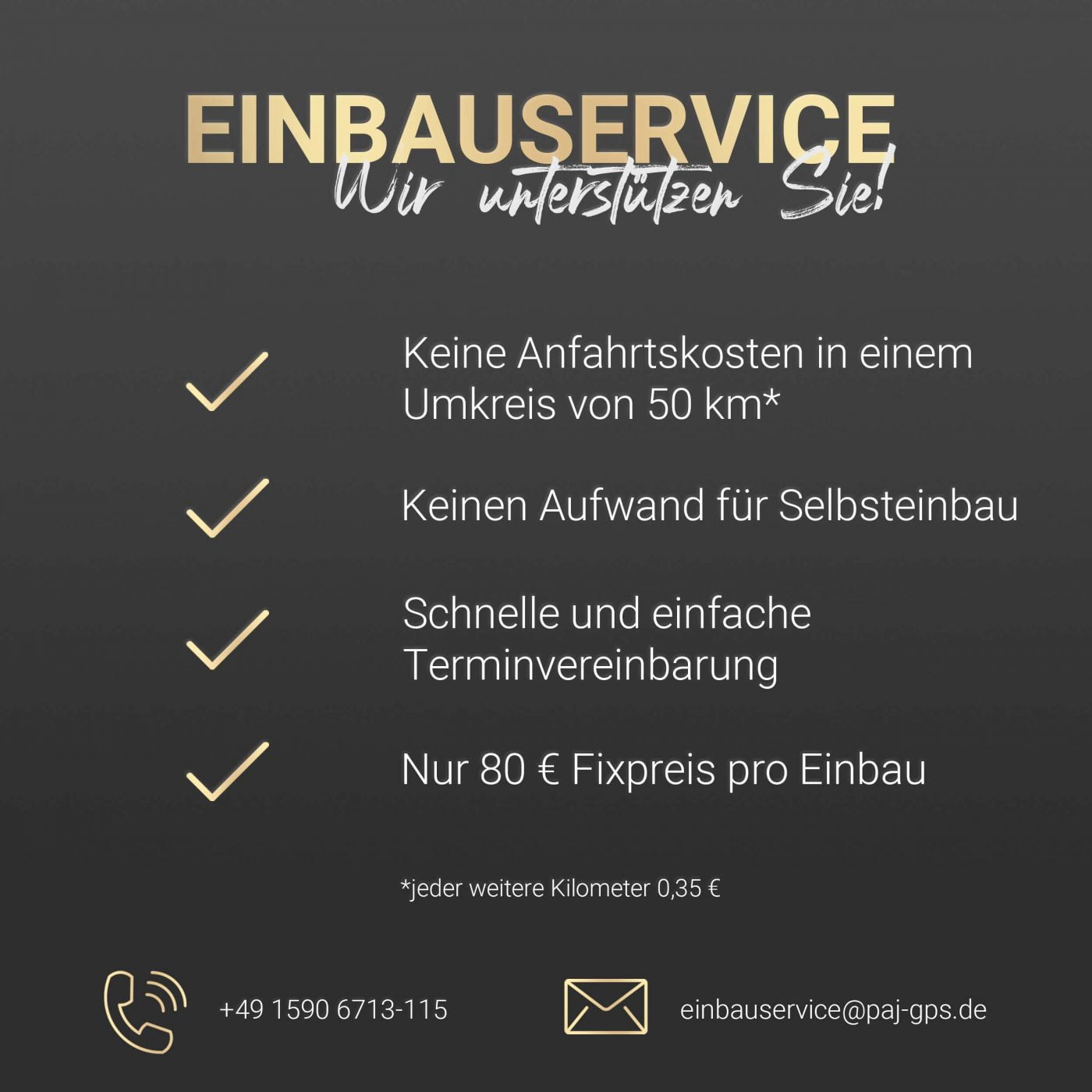 Der Einbauservice eines GPS Trackers von PAJ