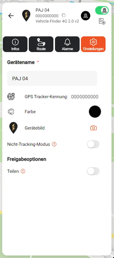 Übersicht des PAJ FINDER-Portals