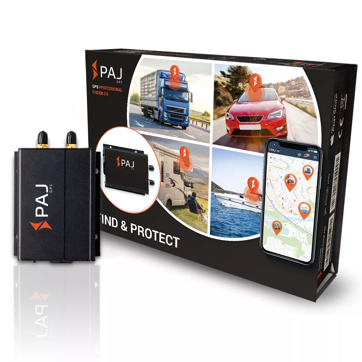 Titelbild PROFESSIONAL Finder 3.0 GPS Tracker PAJ GPS