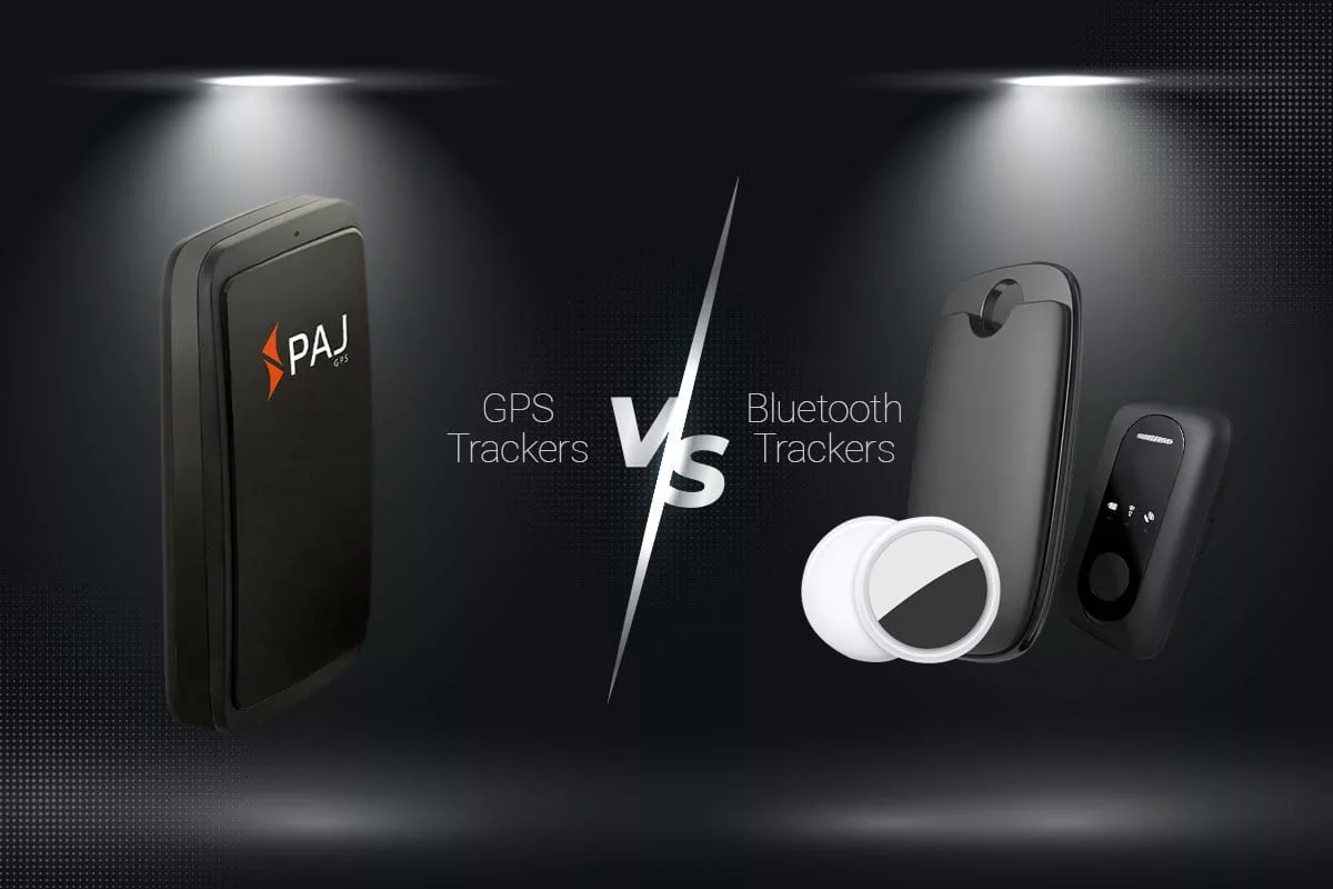 Grafik GPS Tracker vs. Bluetooth Tracker