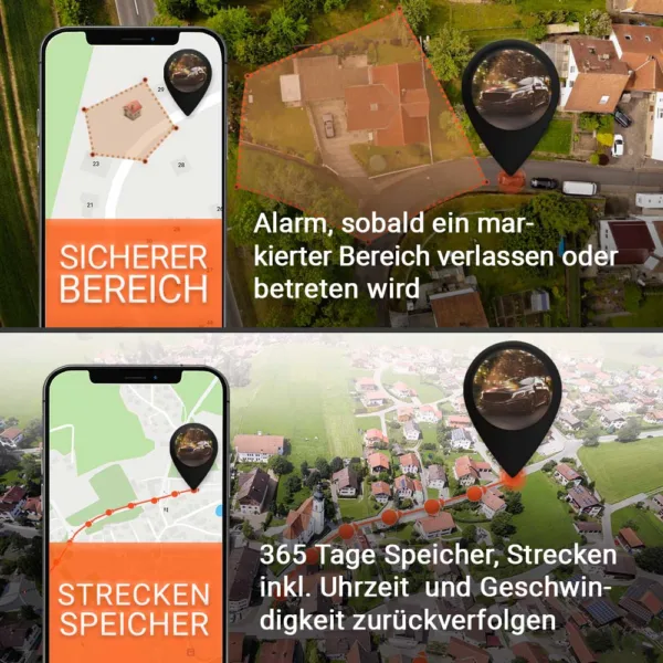 Alarme und Streckenspeicher USB GPS Finder 4G PAJ GPS Tracker