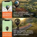 Alarme und Streckenspeicher VEHICLE Finder 4G PAJ GPS Tracker