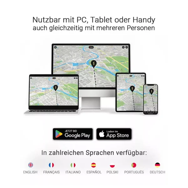 Kompatible Endgeräte POWER Finder PAJ GPS Tacker