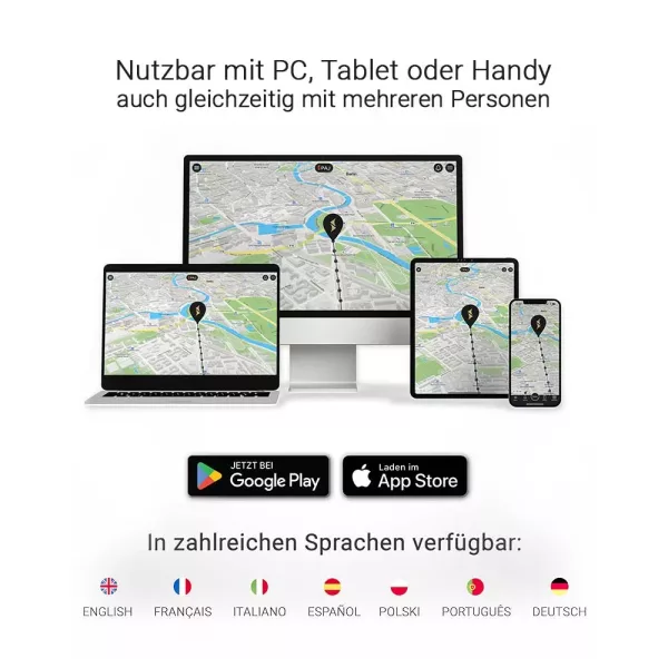 Kompatible Endgeräte VEHICLE Finder 4G PAJ GPS Tracker