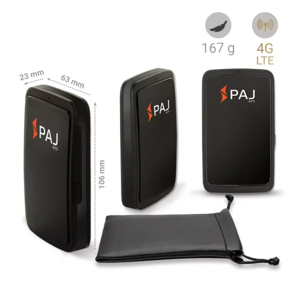 Abmessungen und Daten ALLROUND Finder 4G PAJ GPS Tracker