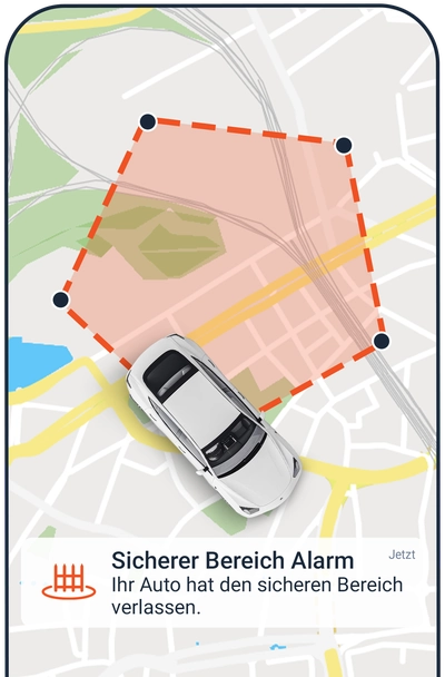 Geofence Alert: view in the FINDER Portal