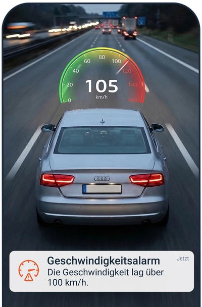 Speed Alert: view in the FINDER Portal