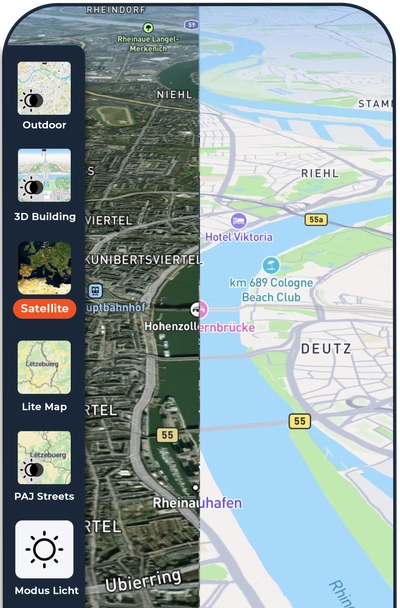 Map Views: view in the FINDER Portal