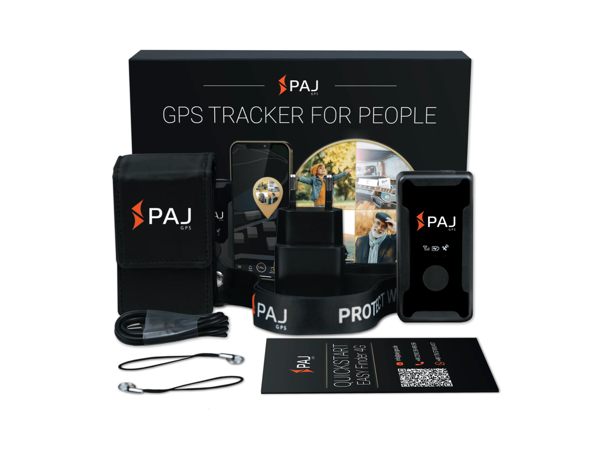 Lieferumfang EASY Finder 4G PAJ GPS Tracker