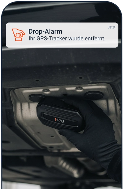Tamper Alert: view in the FINDER Portal