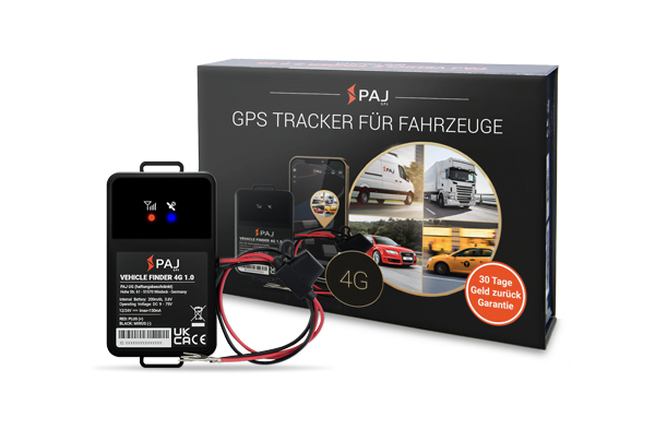 Produktbild mit Box PAJ VEHICLE Finder 4G 1.0