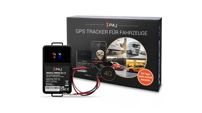 Produktbild mit Box PAJ VEHICLE Finder 4G 1.0