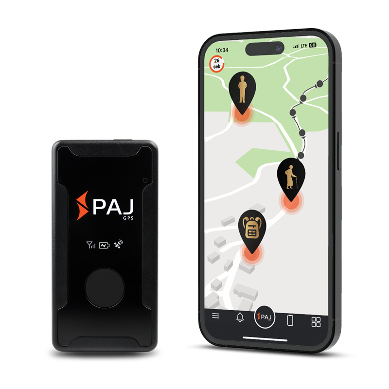 Bild des EASY Finder 4G -Geräts, einem kompakten GPS-Tracker