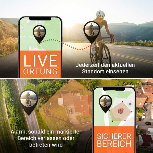 Live Tracking EASY Finder 4G inkl. Fahrradsattel PAJ GPS Tracker
