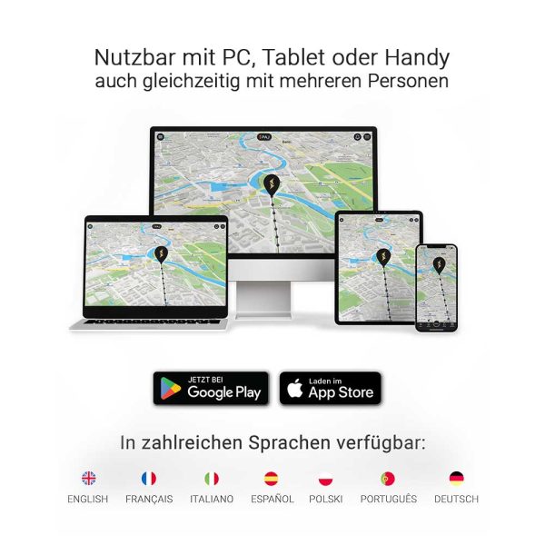 Kompatible Endgeräte PAJ GPS Tracker