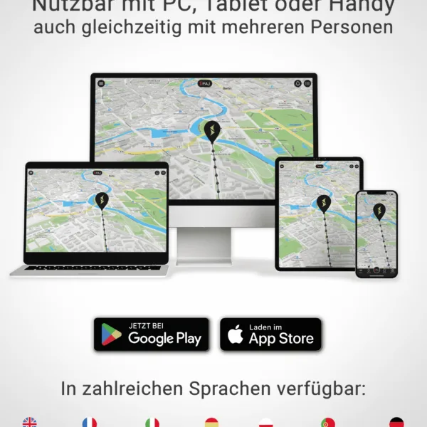 Kompatible Endgeräte PAJ GPS Tracker