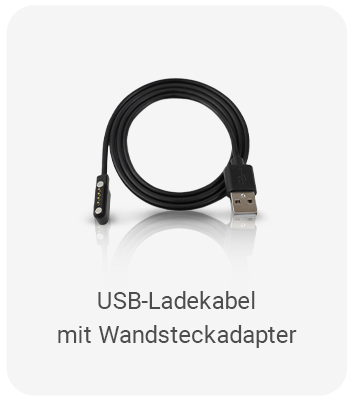 USB-Ladekabel mit Wandsteckadapter