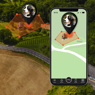 Virtueller Zaun für PAJ PET Finder 4G PAJ GPS Tracker
