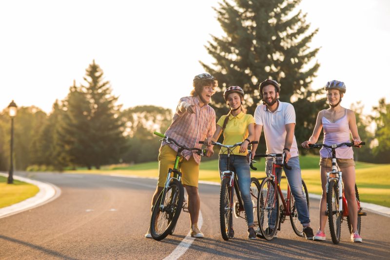 Fahrradtour Familie