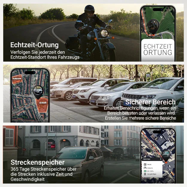 Funktionen des ALLROUND Finder 4G inkl. Sprachnachrichten-Funktion von PAJ GPS Tracker