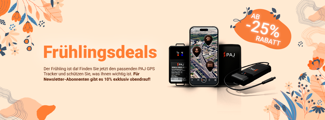 Frühlingsdeals: Ab 25% Rabatt auf PAJ GPS Tracker