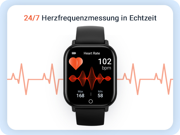 Herzfrequenzmessung mit dem PAJ SMARTWATCH Finder 4G PAJ GPS Tracker