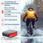 PAJ GPS Tracker: LED BICYCLE Finder 4G Eigenschaften