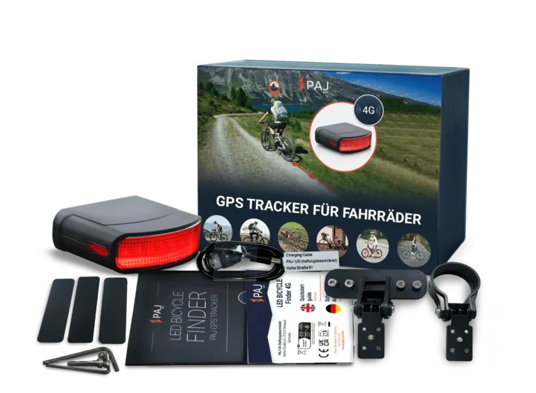 Lieferumfang LED BICYCLE Finder 4G PAJ GPS Tracker