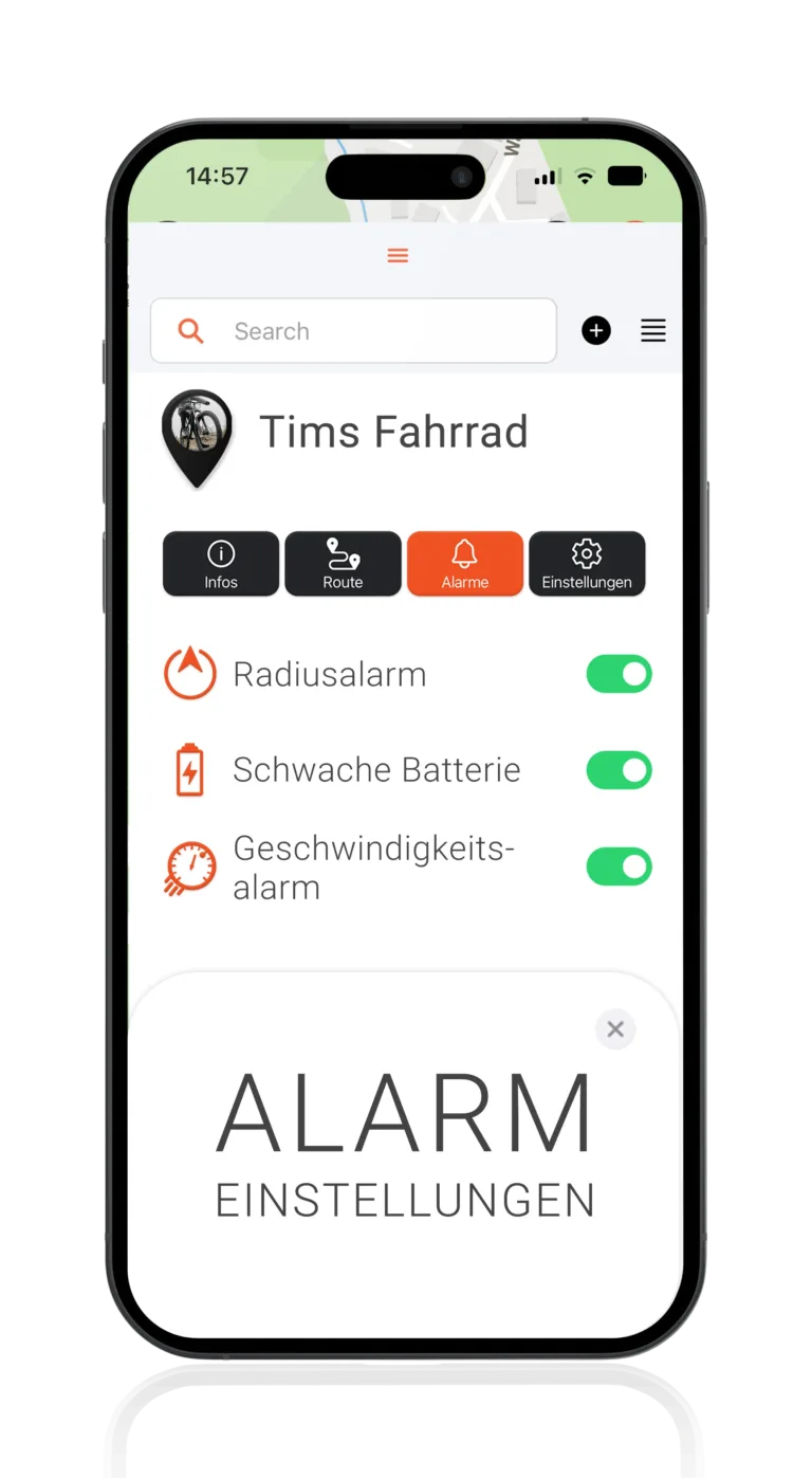 Alarm Einstellungen