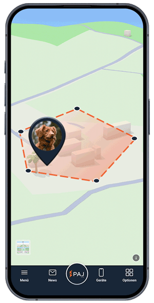 PET Finder 4G Geozaun