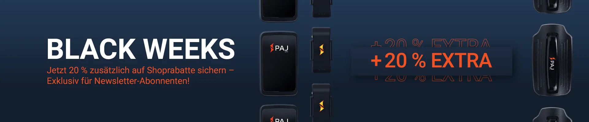 BLACK WEEKS bei PAJ GPS!