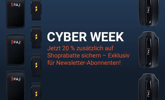 Cyber Week im PAJ GPS Tracker Shop!