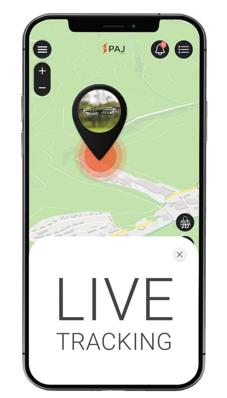 Echtzeitortung mit GPS Drone
