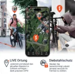 LOCK BICYCLE Finder 4G: Live Ortung und Diebstahlschutz
