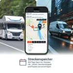 SOLAR Finder 4G PAJ GPS Tracker: Streckenspeicher