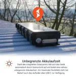 SOLAR Finder 4G PAJ GPS Tracker: Unbegrenzte Akkulaufzeit