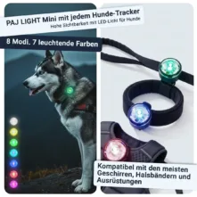 PET Finder 4G Mini: gps pet tracker mit LED-Licht