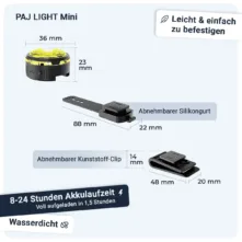 PAJ Light Mini: LED-Licht Maße