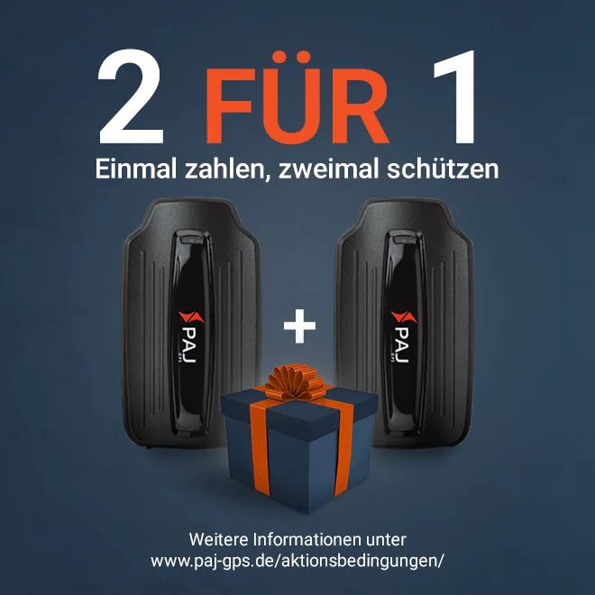 2 für 1 im PAJ GPS Tracker Shop