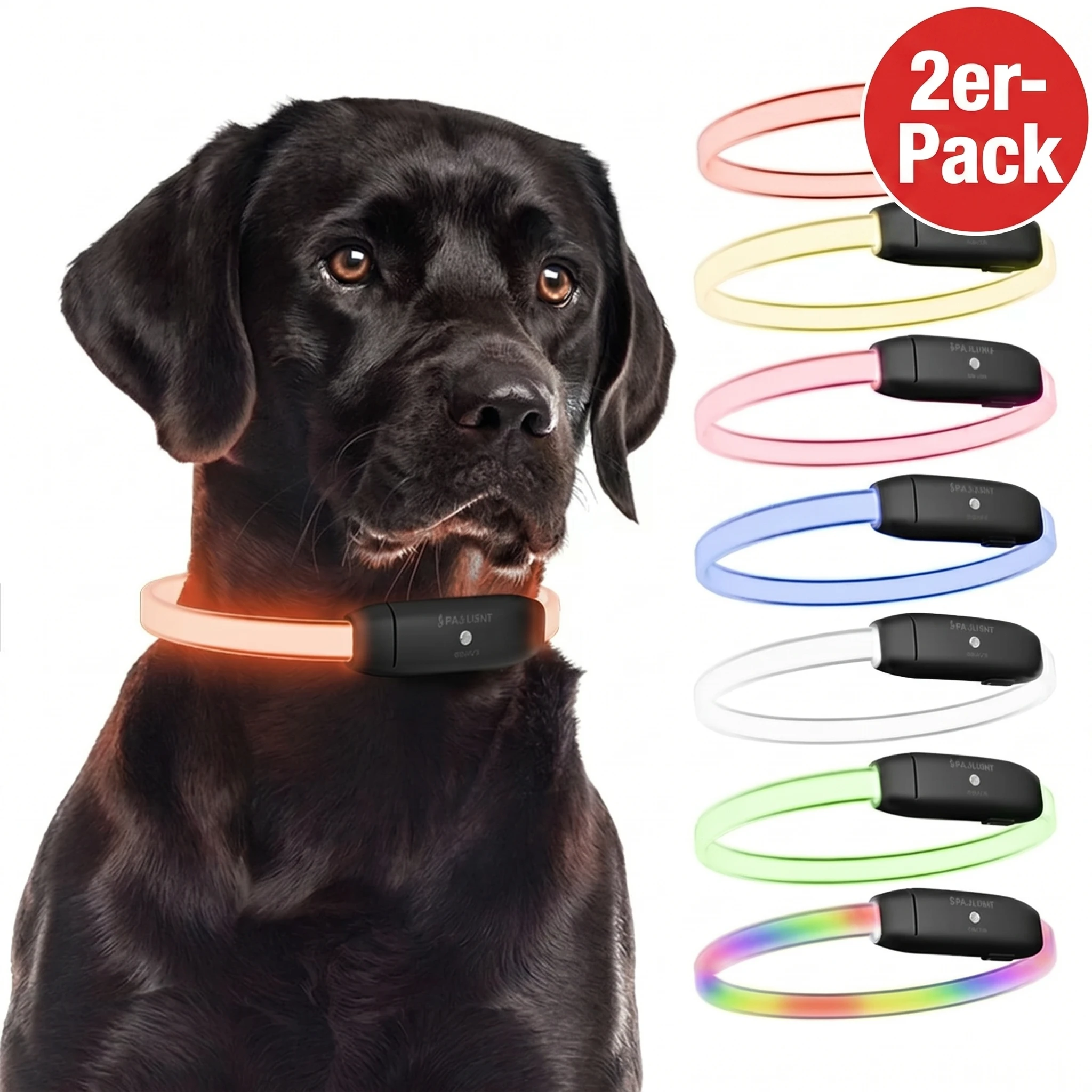 chihuahua halsband Aloha Hundehalsband XXS (19-24cm) Handgemacht Blau Leder main image 1