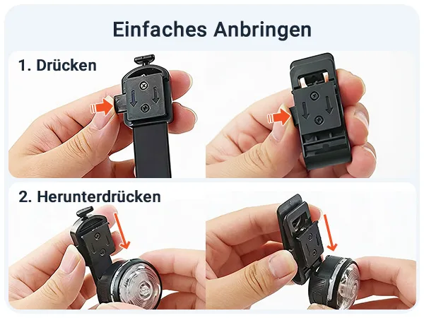 PAJ Light Mini: Einfaches Anbringen