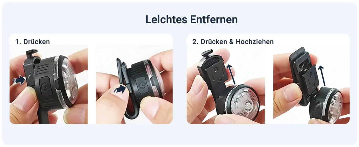 PAJ Light Mini: Leichtes Entfernen
