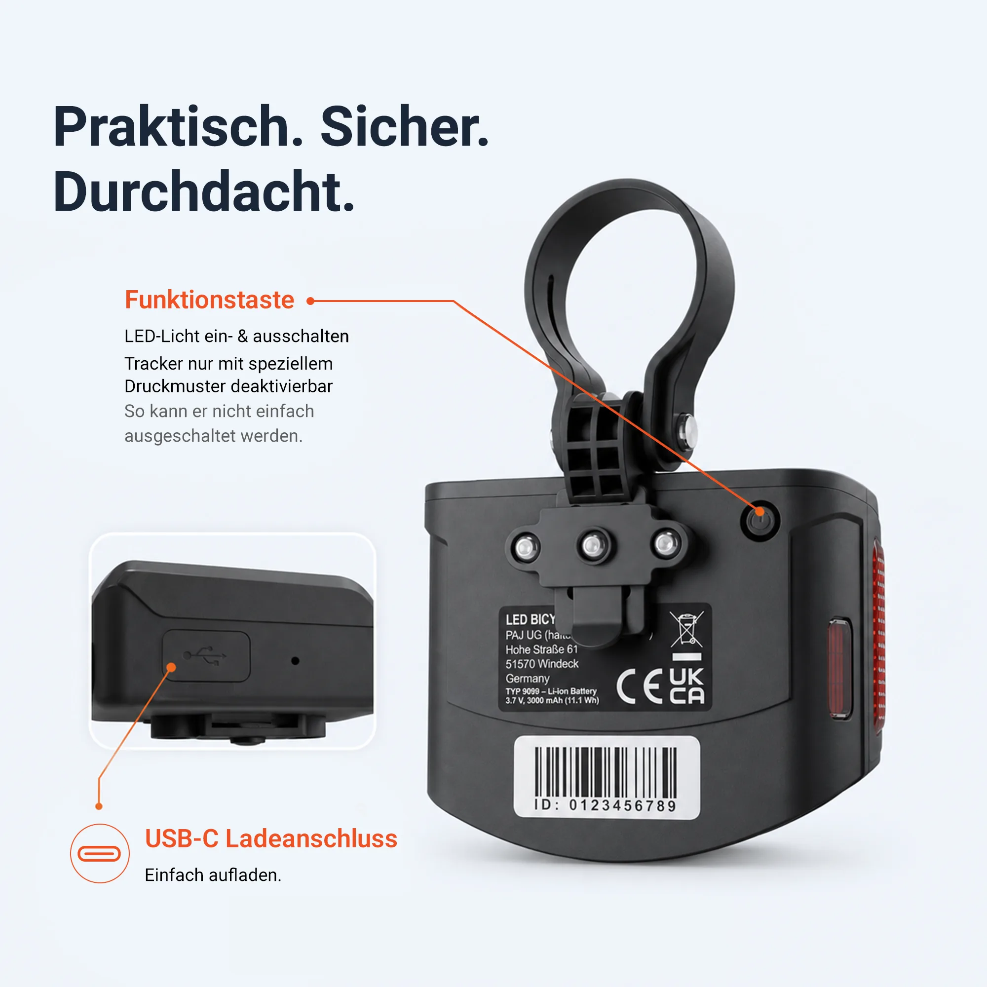 PAJ LED BICYCLE Finder 4G - Bild 10