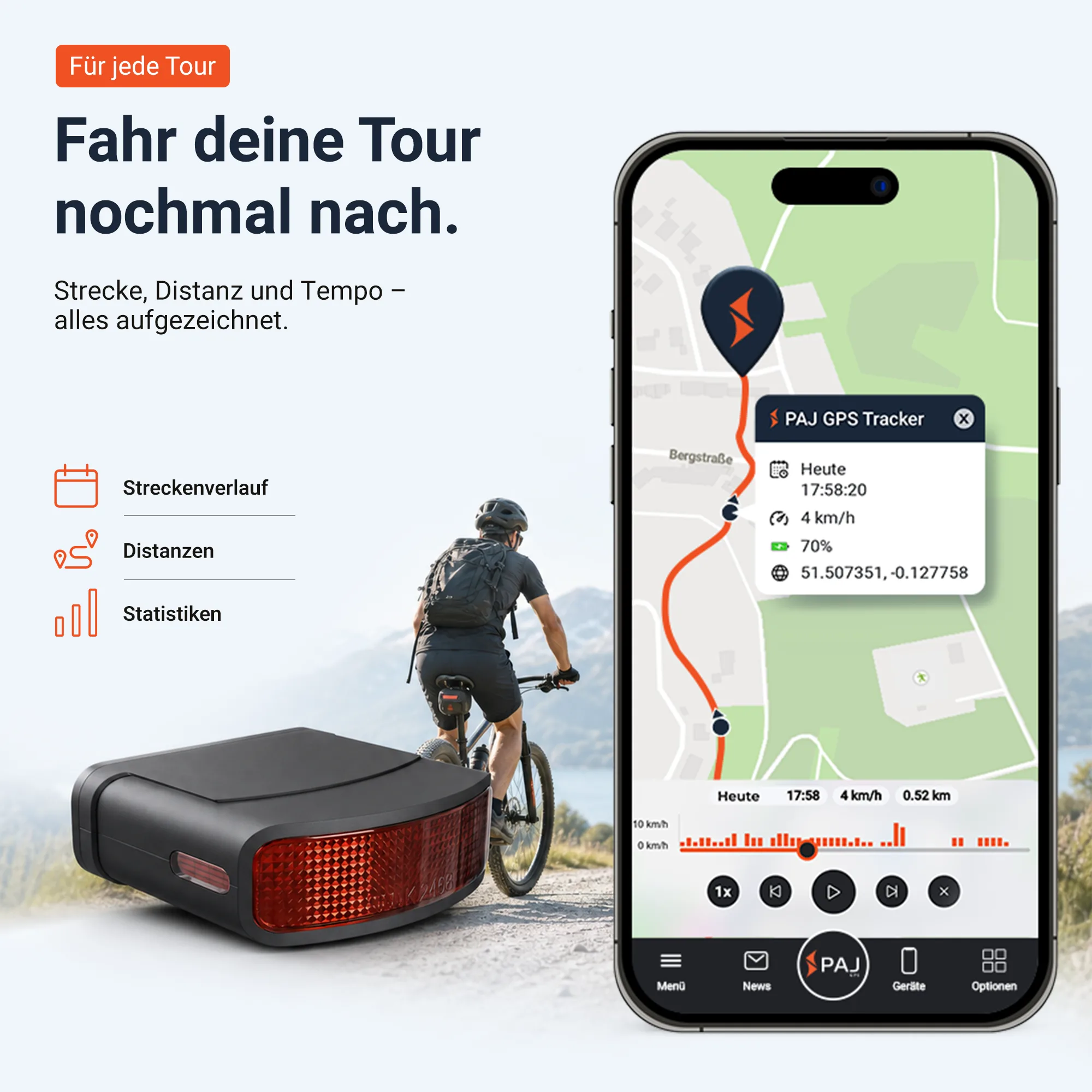 PAJ LED BICYCLE Finder 4G - Bild 4