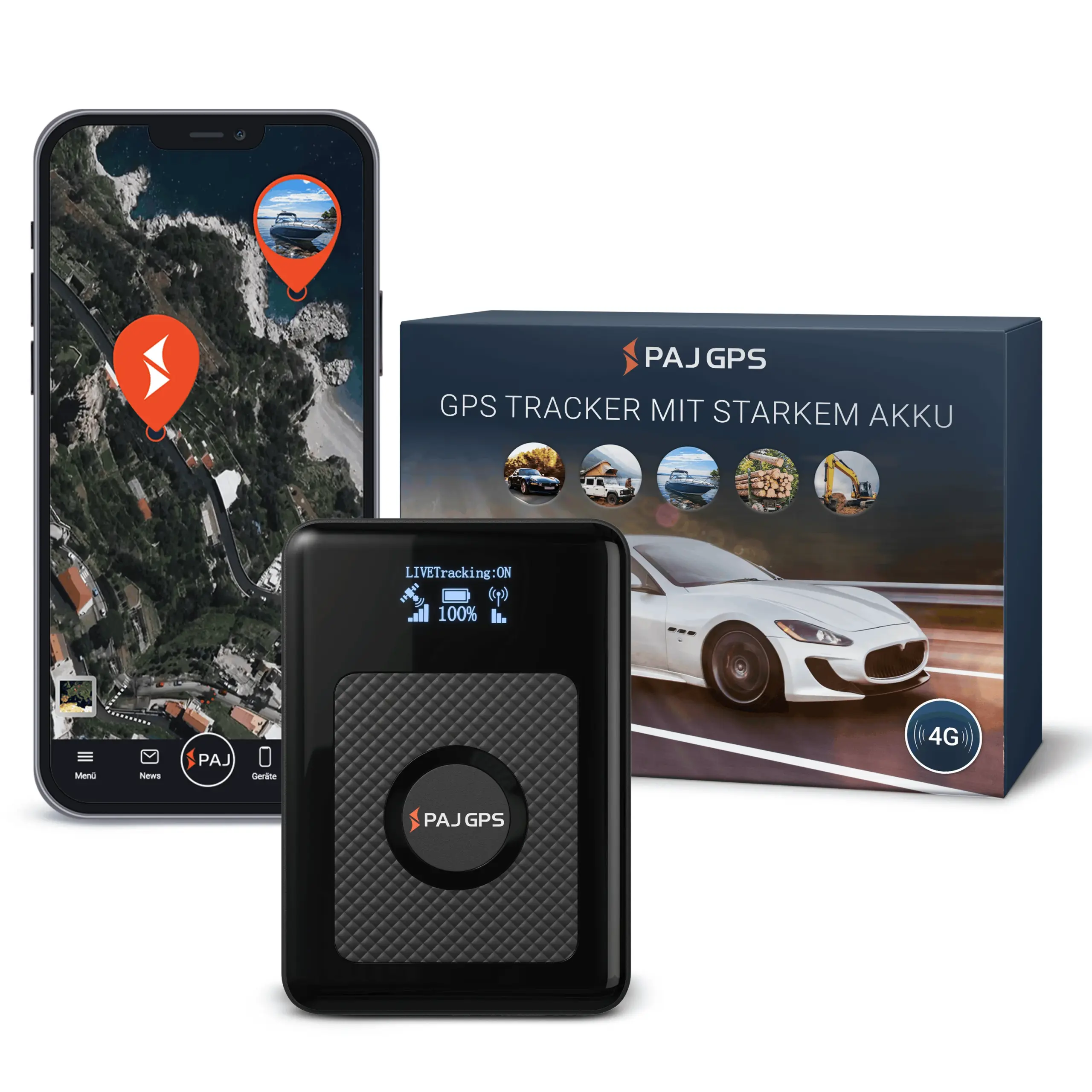 POWER Finder 4G 2.0 PAJ GPS Tracker